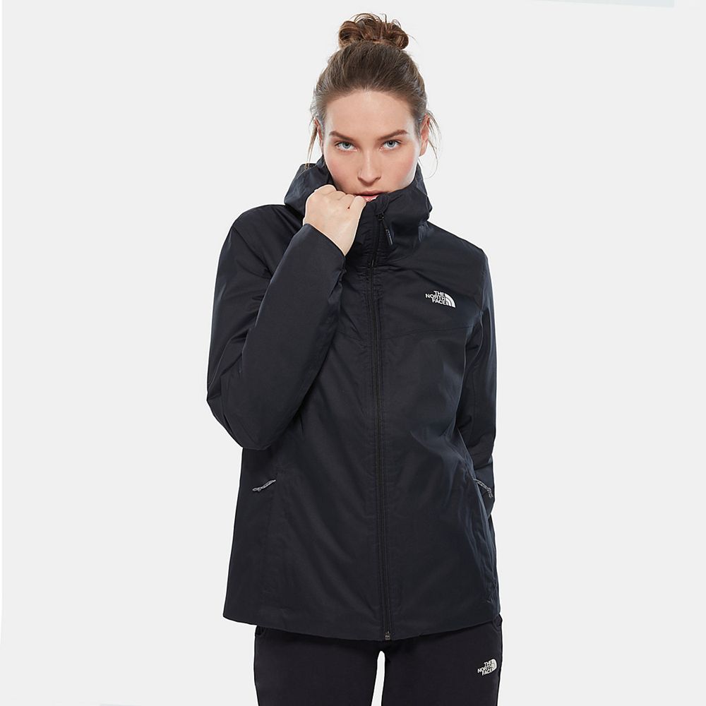 The North Face Insulated Jacket Womens Australia - The North Face Quest Black Hiking (SAY-209865)